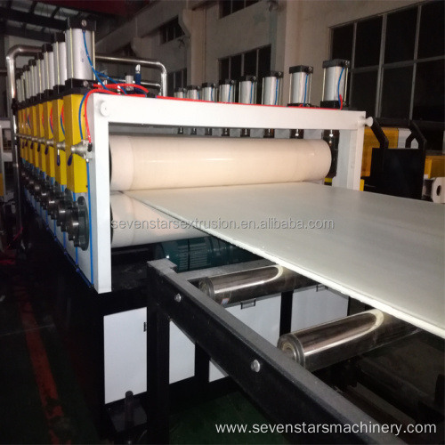 High Capacity PVC Foam Board Crust Making Machine